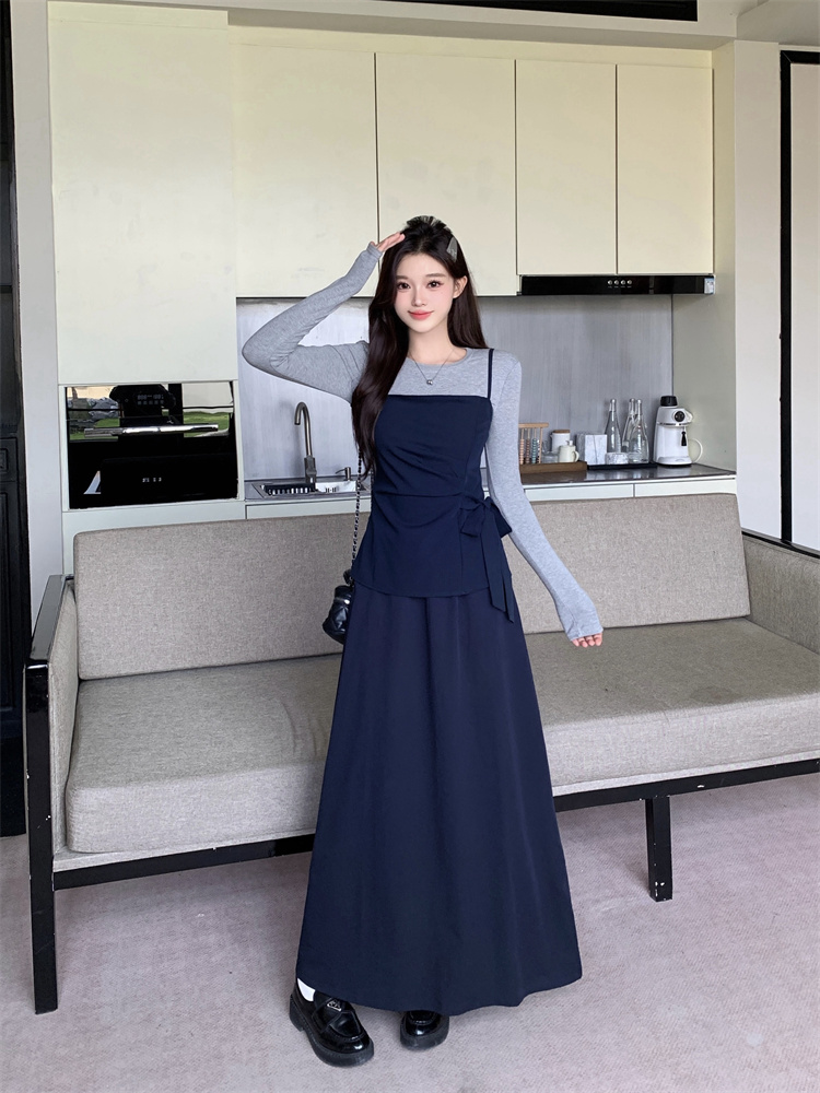 Women's 3-Piece Spring Set with Camisole and Skirt